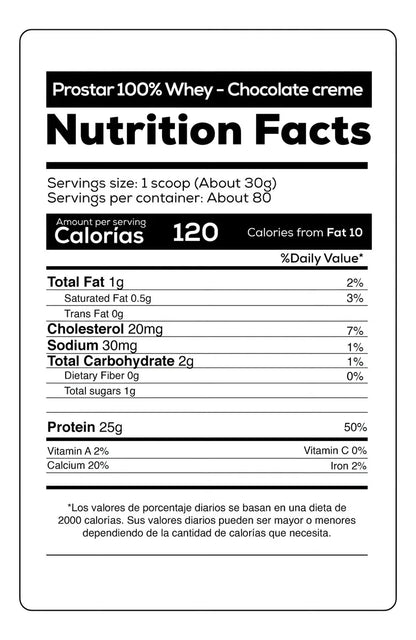 Proteína Whey Ultimate Nutrition Prostar 2.39kg