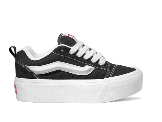 Zapatilla Vans Knu Stack Plataforma Mujer Negro